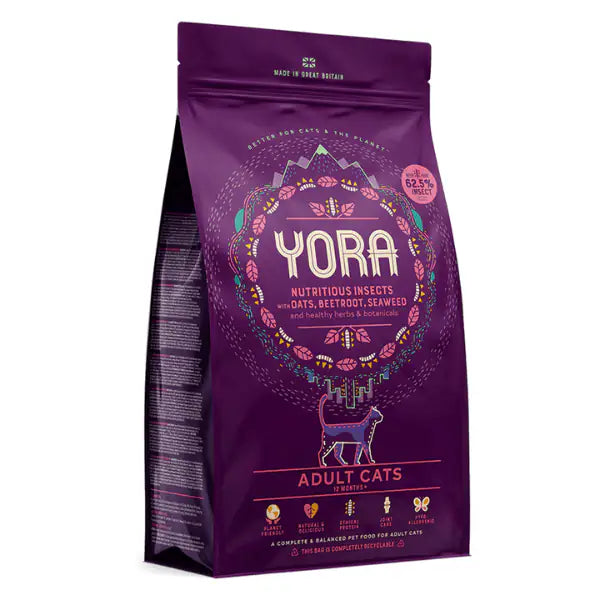 Yora Superfood crocchette a base di insetti Cat Adult  1,5 kg bauzaarit.myshopify.com