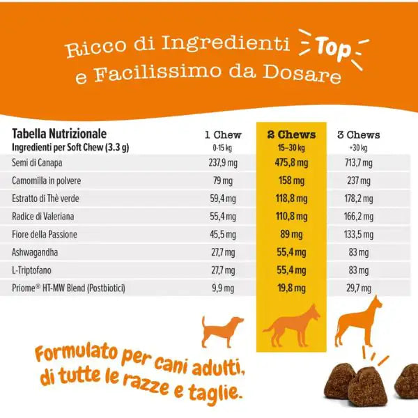 Zesty Paws Calming Chews Comportamento integratore per cani Alimento complementare   bauzaarit.myshopify.com
