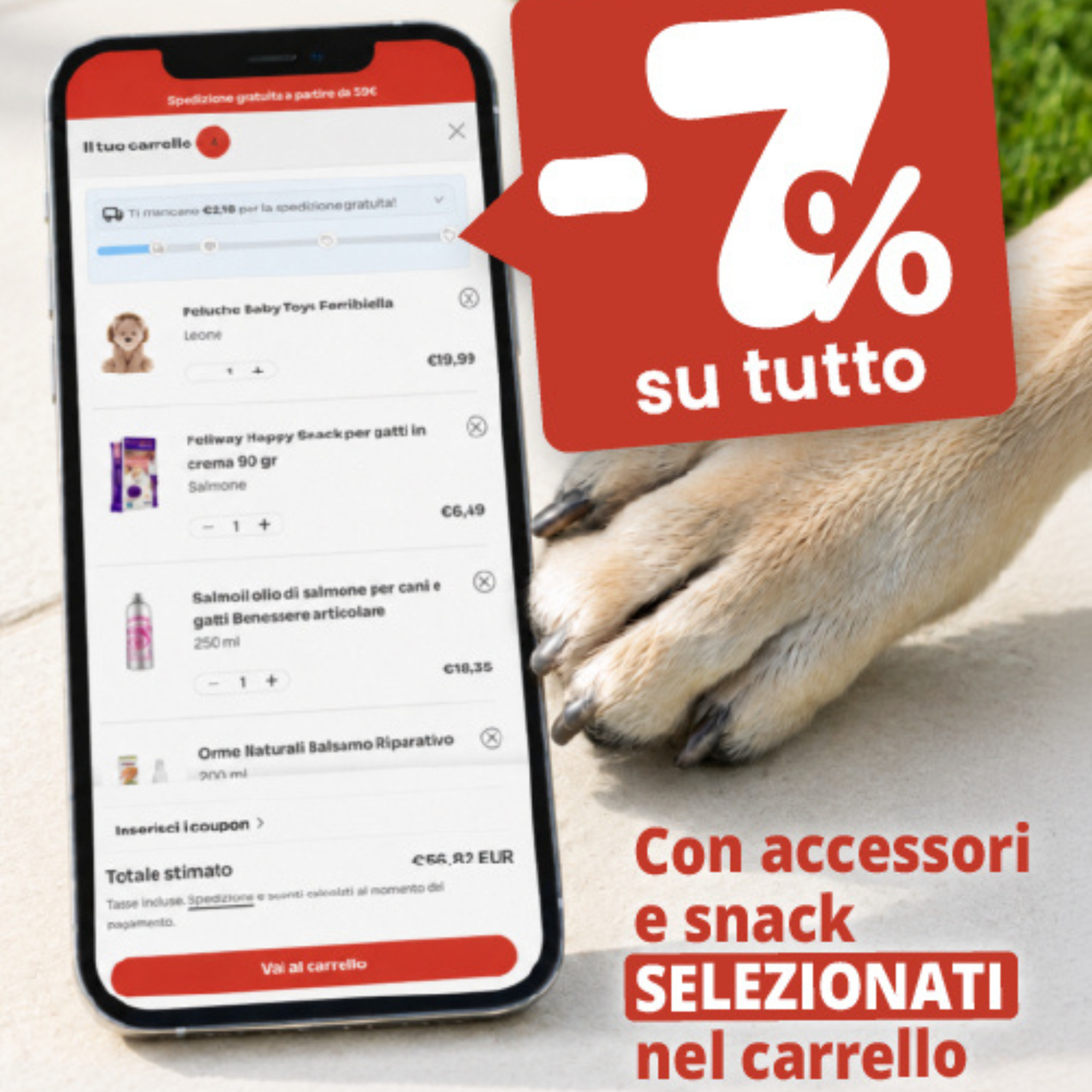 Extra -7% di sconto!