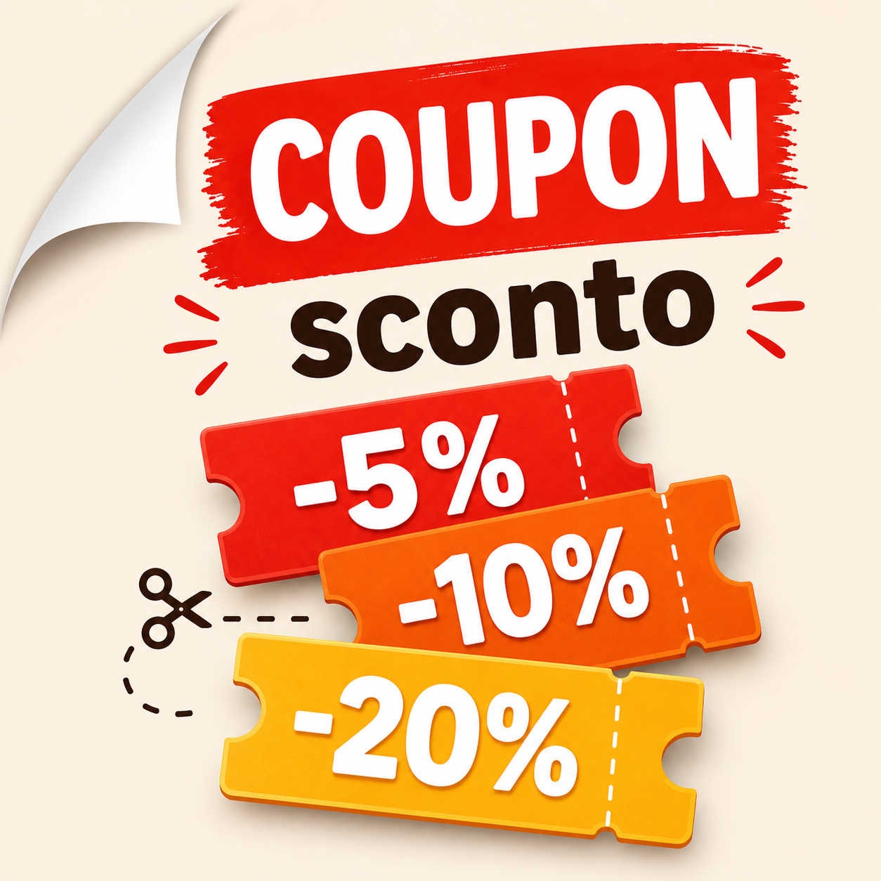 Coupon sconto
