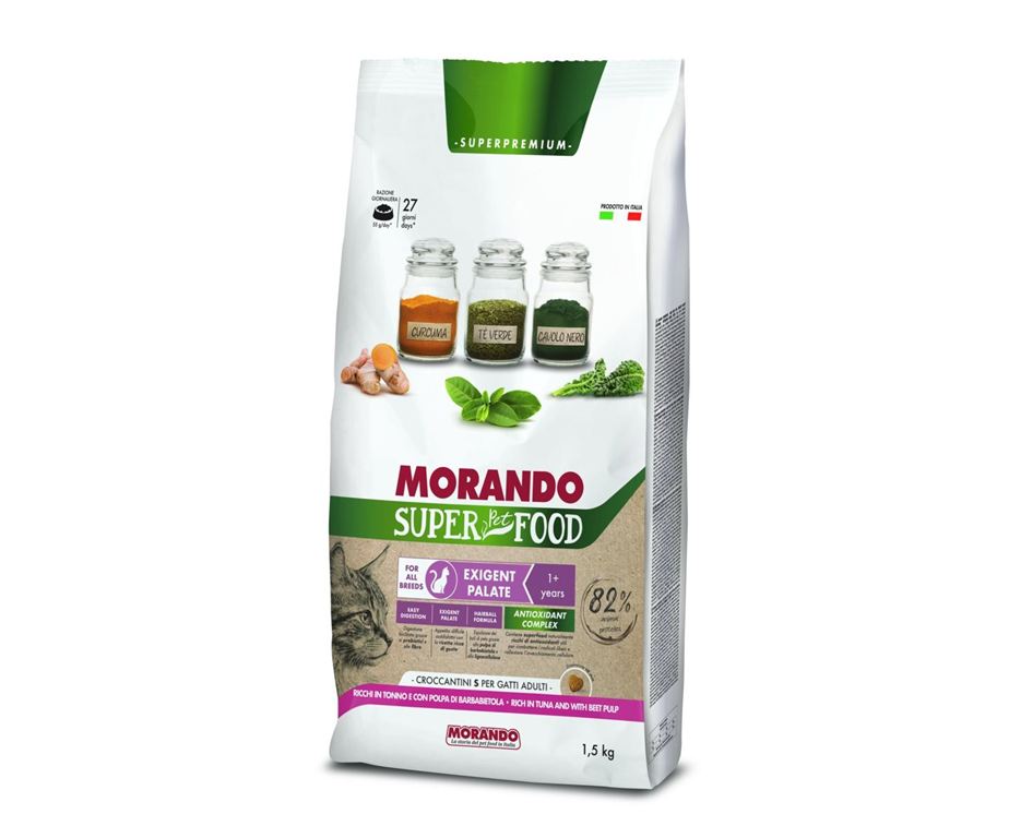 Morando SuperPetFood Cat Adult Exigent Tonno