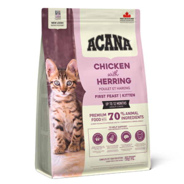 Acana Cat Kitten First Feast Pollo e aringa