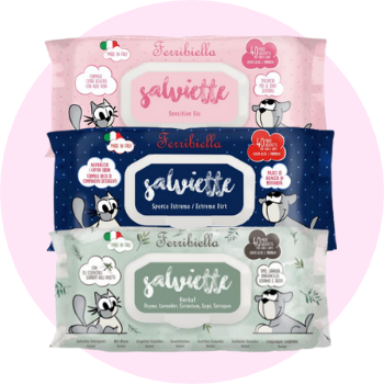 Salviette per gatti
